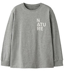 Name It Blouse - NkmOrson - Grey Melange