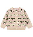 Konges Sløjd Cardigan - Wool - Knitted - Belou - Cherry