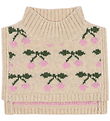 Konges Sløjd Neck Warmer - Wool - Knitted - Belou - Cherry