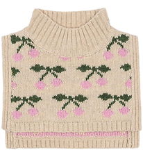 Konges Sløjd Neck Warmer - Wool - Knitted - Belou - Cherry