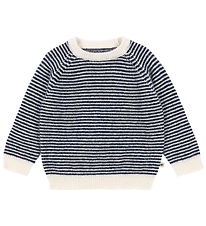 Konges Sløjd Blouse - Wool - Knitted - Berle - Ensign Blue/Butte