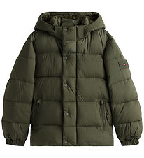 Tommy Hilfiger Puffer Jacket - Matt Duck Shine - Pewter Green