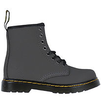 Dr. Martens Winter Boots - 1460 Serena - Gunmetal Soho Buck
