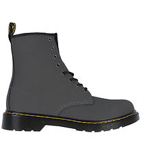 Dr. Martens Stígvél - 1460 Serena - Gunmetal Soho Buck