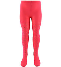 Konges Sløjd Strumpfhosen - Glam - Amour Pink m. Glitzerstein