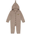 Konges Sløjd Jumpsuit - Wool - Knitted - Mattou - Light Brown