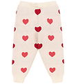 Konges Sløjd Trousers - Knitted - Lapis - Coeur Coloré Duo Pink