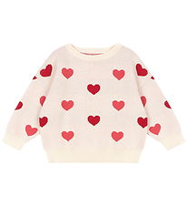 Konges Sløjd Blouse - Knitted - Lapis - Coeur Coloré Duo Pink