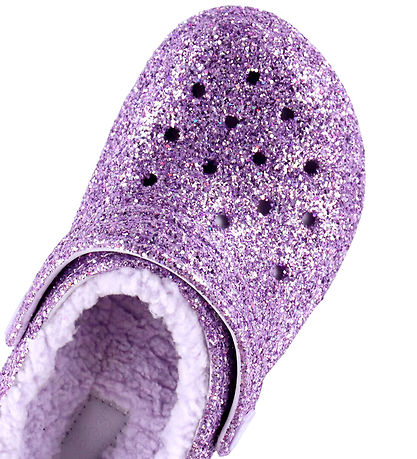 Sandales av. Doublure Crocs - Classic+ Doublé Chunky Glitter - P