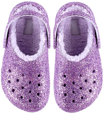 Sandales av. Doublure Crocs - Classic+ Doublé Chunky Glitter - P
