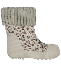 Wheat Thermo Boots - Wader - Rose Flowers