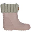 Wheat Thermo Boots - 2-I-1 - Wader - Rose Flowers
