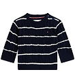 Tommy Hilfiger Blouse - Knitted - Dark Night Navy Stripes