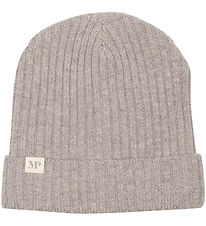 MP Beanie - Uppsala - Light Brown Melange