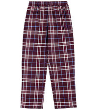 Tommy Hilfiger Hosen - Tartan Reiker Burgundy