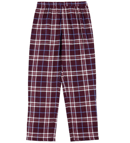 Tommy Hilfiger Hosen - Tartan Reiker Burgundy