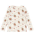 Konges Sløjd Bluse - Rib - Minnie - Welpe m. Lochmuster