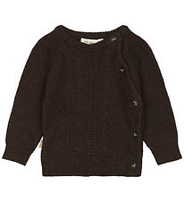 Petit Piao Blouse - PPDago - Knitted - Brown