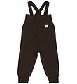 Petit Piao Trousers w. Suspenders - PPDay - Knitted - Coffee Bea