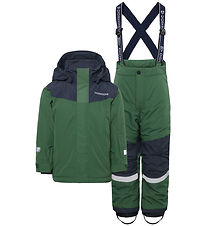 Didriksons Ski set - Skare - Pine Green