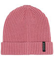 Didriksons Beanie - Knitted/Rib - Bus - Heather Pink