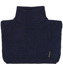 Didriksons Neck Warmer - Knitted/Rib - The Dolphin - Navy
