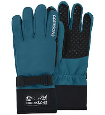Didriksons Gloves w. Fleece - Lovas - Star Blue