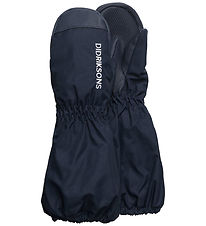 Didriksons Mittens w. Fleece - Shell - Navy
