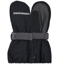 Didriksons Luffer m. Fleece - Biggles Zip - Sort m. Lynlås