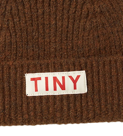 Tiny Cottons Lue - Strikk - Mørkebrun