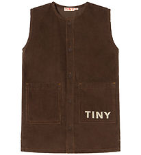 Tiny Cottons Dress - Corduroy - Dark Brown
