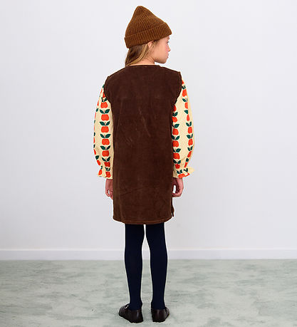 Tiny Cottons Dress - Corduroy - Dark Brown
