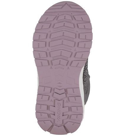 Viking Snowboots - Uitrusting Glitter Warm WP 2V - Houtskool/Dus