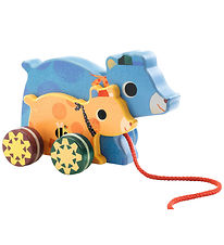 Djeco Pull Along Toy w. Music - Gabi & Comp