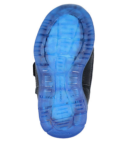 Skechers Vinterkängor m. Ljus - Splash Strålar - Svart/Blå/Lime