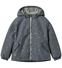 Wheat Winter Coat - Journeymen - Greyblue Letters