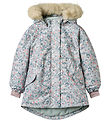 Wheat Winter Coat - Mathilde - Soft Rain Flowers