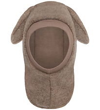 Hust and Claire Balaclava - 2-layer - Wool - Femi - Deer Melange