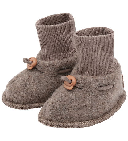 Hust and Claire Booties - Felice - Wool - Deer Melange