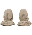 Wheat Mittens w. Fleece - Corduroy - Muffu - Grey Stone