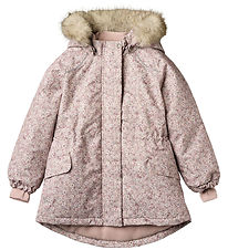 Wheat Winter Coat - Mathilde - Rose Dust Flowers