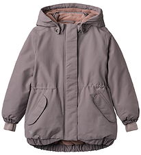 Wheat Winter Coat - Tove - Purple Stone