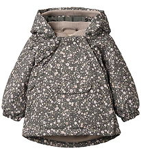 Wheat Winter Coat - Sascha - Black Sea Open Flowers