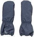Wheat Mittens w. Fleece - Monta - Grey Blue
