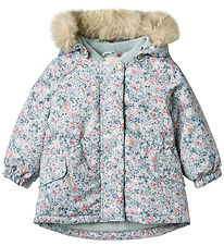 Wheat Winter Coat - Mathilde - Soft Rain Flowers