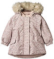 Wheat Winter Coat - Mathilde - Rose Dust Flowers