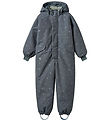 Wheat Snowsuit - Miko - Grey Blue Letters
