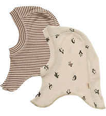 Wheat Balaclavas - Wool - 2-Pack - Felix - Single Layer - Pengui