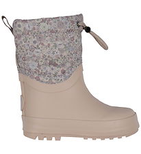 Wheat Thermo Boots - Drizzle - Rose Dust Flowers