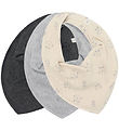 Pippi Ointment Bib - Pointy - 3-Pack - Rainy Day